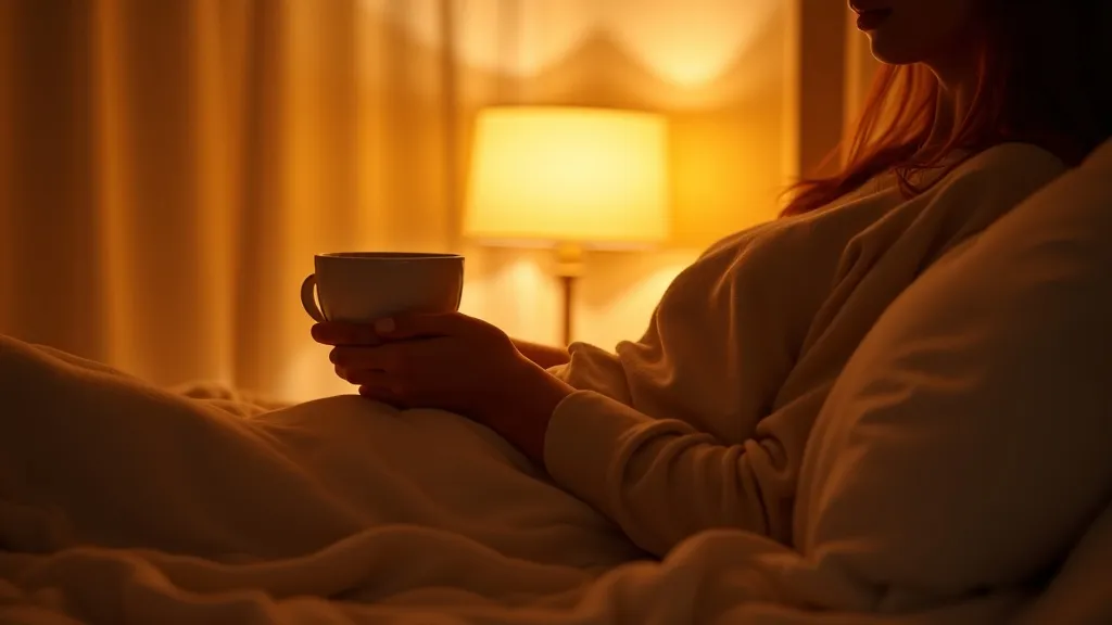 Chambre calme et tamisée le soir : apaiser le stress pour mieux dormir